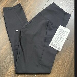 Lululemon Athletica Black High-Rise Leggings